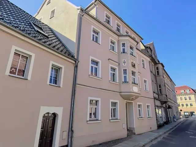 Köhlerhaus, Wettinstraße in Pulsnitz, nach der Sanierung